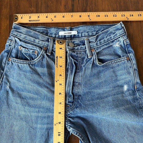 GRLFRND The Helena Straight Leg Jean in Close To You Raw Hem - Picture 12 of 14